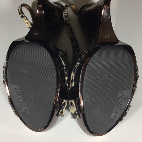 MARCIANO , Size 8 M , 9 , Leopard Color, Sandal . - Picture 6 of 8